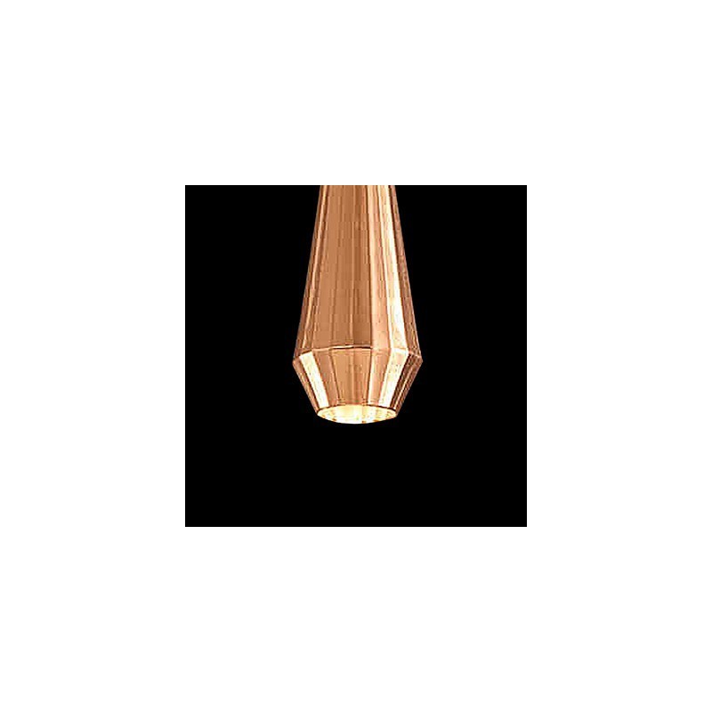 Lampadario mini moderno contemporaneo in metallo
