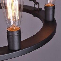 Lampadario a sospensione vintage in corda industriale creativo stile americano