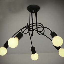 Lampadario moderno contemporaneo in metallo dipinto 70x70 cm
