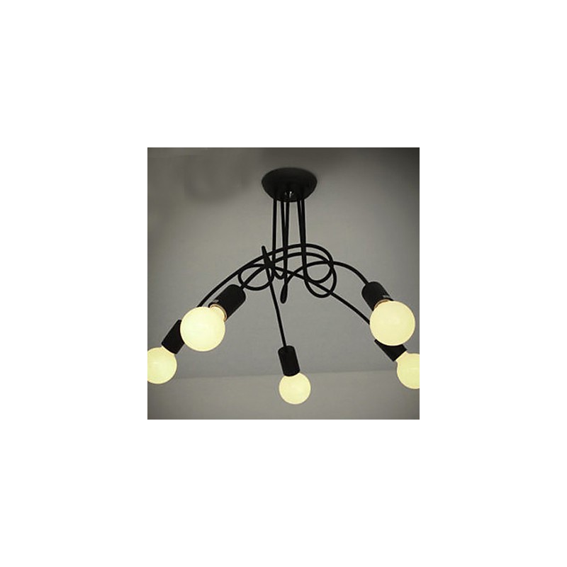 Lampadario moderno contemporaneo in metallo dipinto 70x70 cm