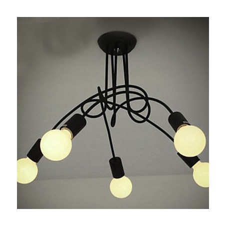 Lampadario moderno contemporaneo in metallo dipinto 70x70 cm
