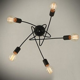 Lampadario moderno contemporaneo in metallo dipinto 70x70 cm