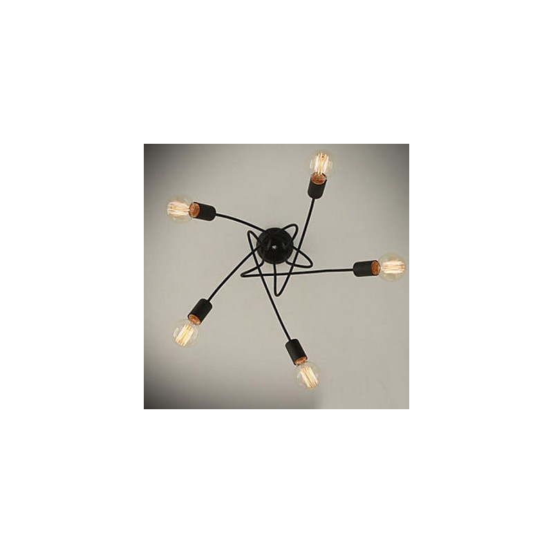 Lampadario moderno contemporaneo in metallo dipinto 70x70 cm