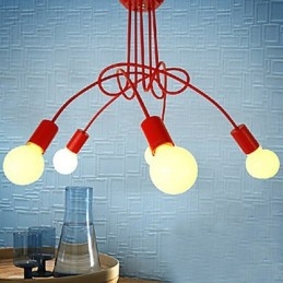 Lampadario moderno contemporaneo in metallo dipinto 70x70 cm