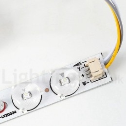 Plafoniera LED moderna nordica super sottile 4 cm dimmerabile con paralume in acrilico e telecomando