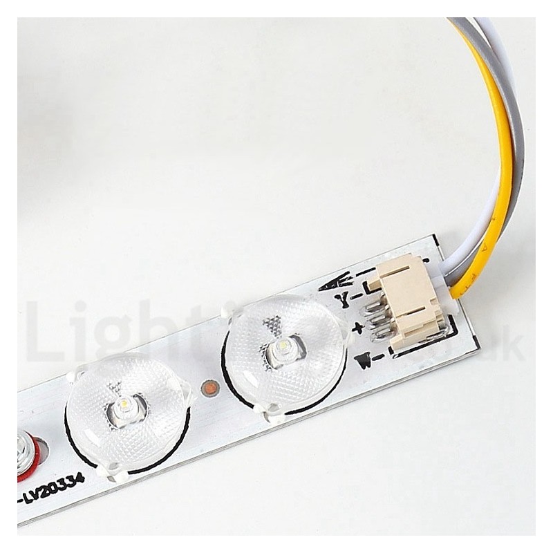 Plafoniera LED moderna nordica super sottile 4 cm dimmerabile con paralume in acrilico e telecomando