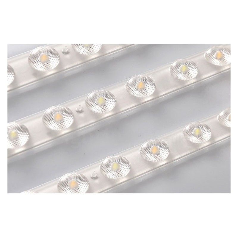 Plafoniera rettangolare retrò effetto noce ultra sottile dimmerabile con paralume in acrilico, 5 cm