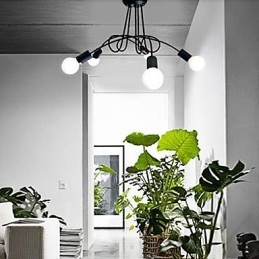 Lampadario moderno contemporaneo in metallo dipinto 70x70 cm