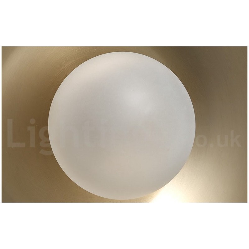 Lampada a sospensione industriale mini 1 luce oro e nero con paralume in vetro trasparente