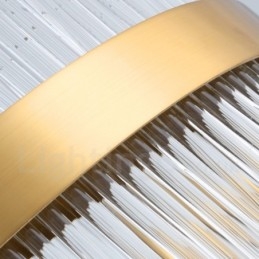 Lampadario rotondo in cristallo moderno contemporaneo diametro 50/60/80/100 cm