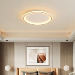 Plafoniera LED moderna nordica ultra sottile dimmerabile con telecomando, anche applique