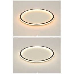 Plafoniera LED moderna nordica ultra sottile dimmerabile con telecomando, anche applique