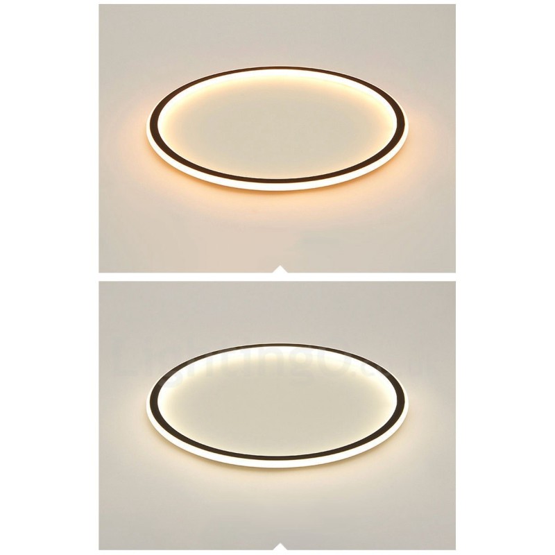 Plafoniera LED moderna nordica ultra sottile dimmerabile con telecomando, anche applique