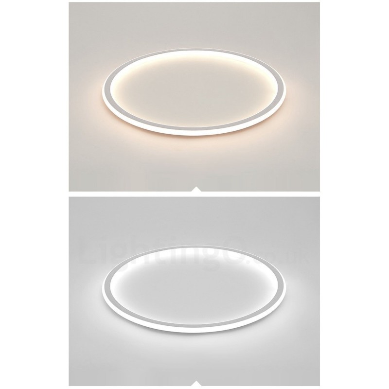 Plafoniera LED moderna nordica ultra sottile dimmerabile con telecomando, anche applique