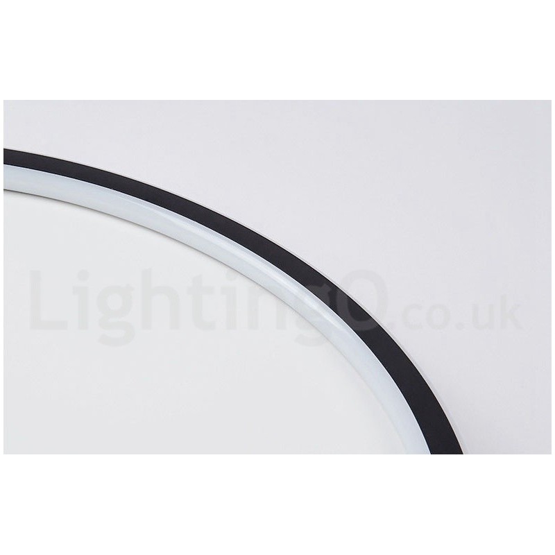 Plafoniera LED moderna nordica ultra sottile dimmerabile con telecomando, anche applique