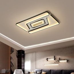 Lampada da soffitto rettangolare moderna contemporanea