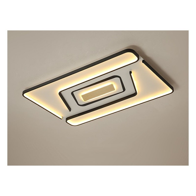 Lampada da soffitto rettangolare moderna contemporanea