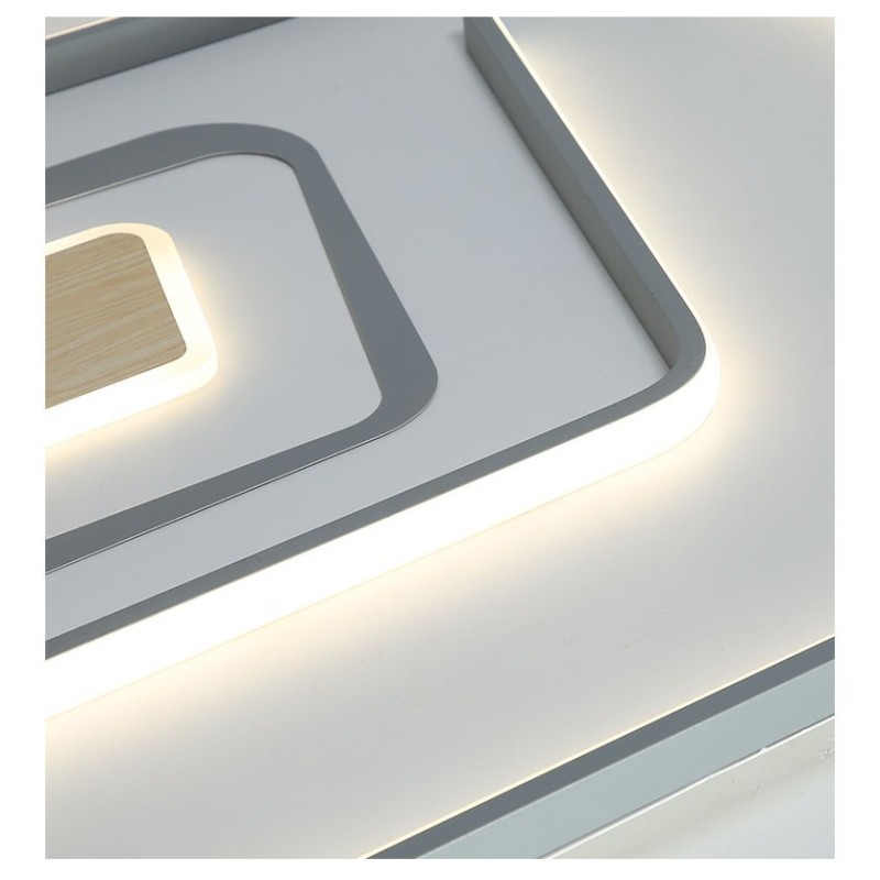 Lampada da soffitto rettangolare moderna contemporanea