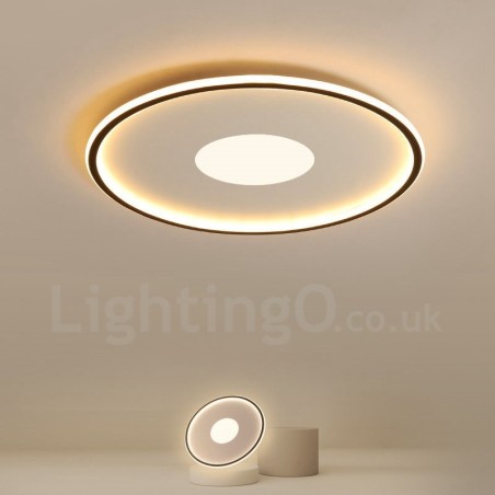 Plafoniera LED nordica moderna ultra sottile dimmerabile con telecomando, anche applique