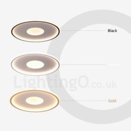 Plafoniera LED nordica moderna ultra sottile dimmerabile con telecomando, anche applique