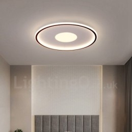 Plafoniera LED nordica moderna ultra sottile dimmerabile con telecomando, anche applique