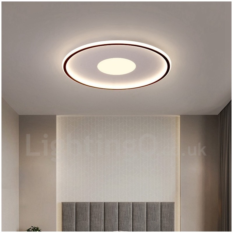 Plafoniera LED nordica moderna ultra sottile dimmerabile con telecomando, anche applique