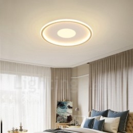 Plafoniera LED nordica moderna ultra sottile dimmerabile con telecomando, anche applique