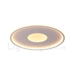 Plafoniera LED nordica moderna ultra sottile dimmerabile con telecomando, anche applique