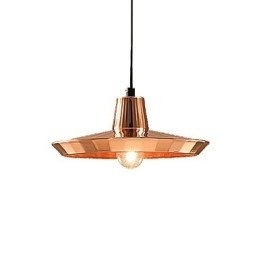 Lampadario a sospensione mini rustico classico in metallo finitura ottone 1 luce E26/E27