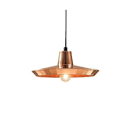 Lampadario a sospensione mini rustico classico in metallo finitura ottone 1 luce E26/E27