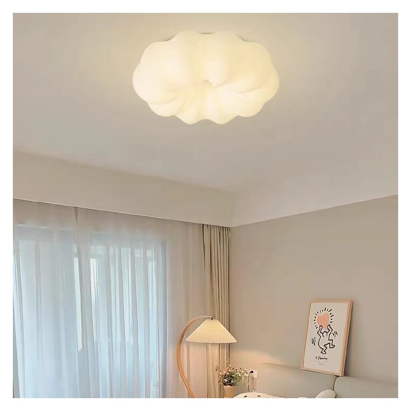 Lampada da soffitto Nordic Creative Pumpkin dimmerabile per portico