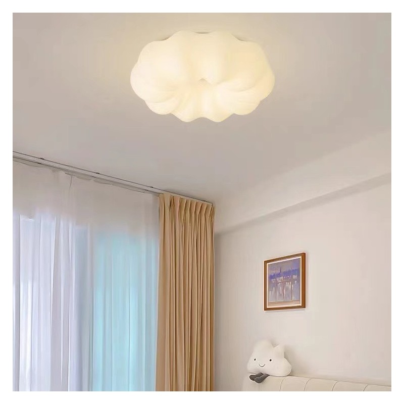 Lampada da soffitto Nordic Creative Pumpkin dimmerabile per portico