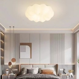 Lampada da soffitto Nordic Creative Pumpkin dimmerabile per portico
