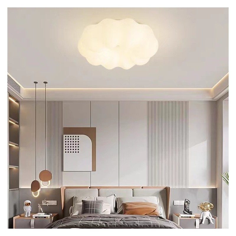 Lampada da soffitto Nordic Creative Pumpkin dimmerabile per portico