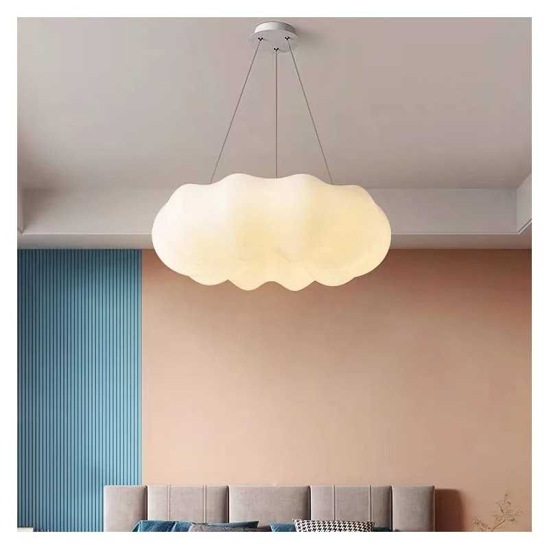 Lampada a sospensione a forma di zucca dimmerabile nordica moderna