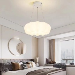 Lampada a sospensione a forma di zucca dimmerabile nordica moderna