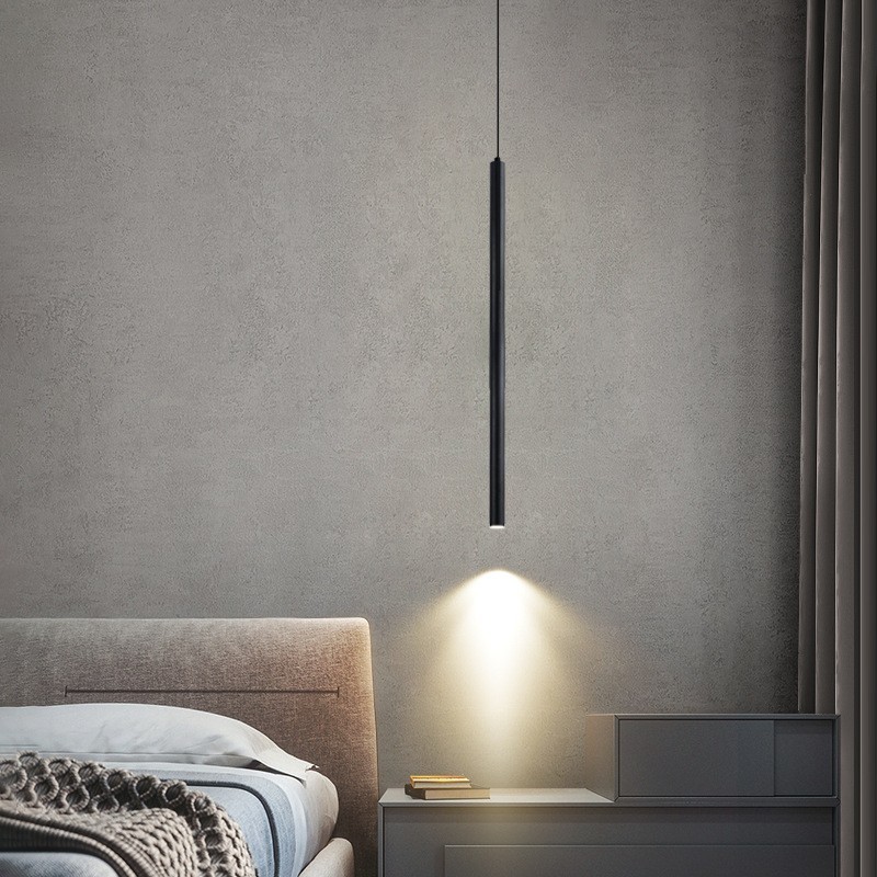 Lampada a sospensione moderna e contemporanea in vetro e lega di alluminio