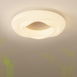 Lampada da soffitto rotonda moderna dimmerabile da montare a filo