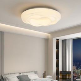 Lampada da soffitto rotonda moderna dimmerabile da montare a filo