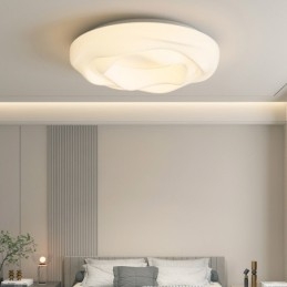 Lampada da soffitto rotonda moderna dimmerabile da montare a filo