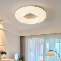 Lampada da soffitto rotonda moderna dimmerabile da montare a filo