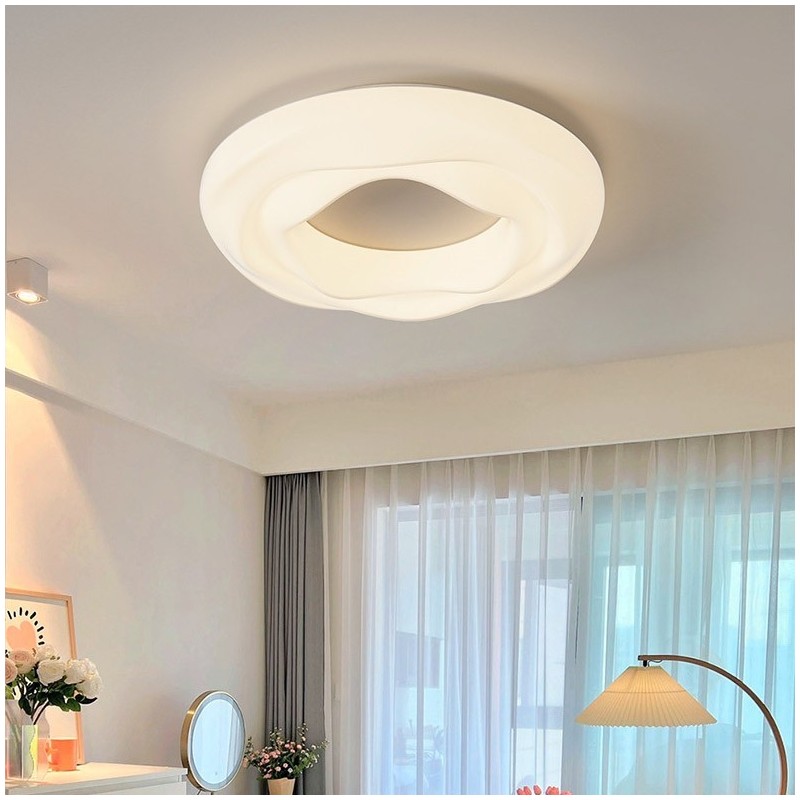 Lampada da soffitto rotonda moderna dimmerabile da montare a filo