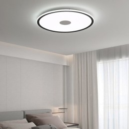 Lampada da soffitto LED dimmerabile rotonda nordica in acrilico, 3,5 cm