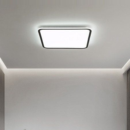 Lampada da soffitto da incasso quadrata moderna dimmerabile per interni