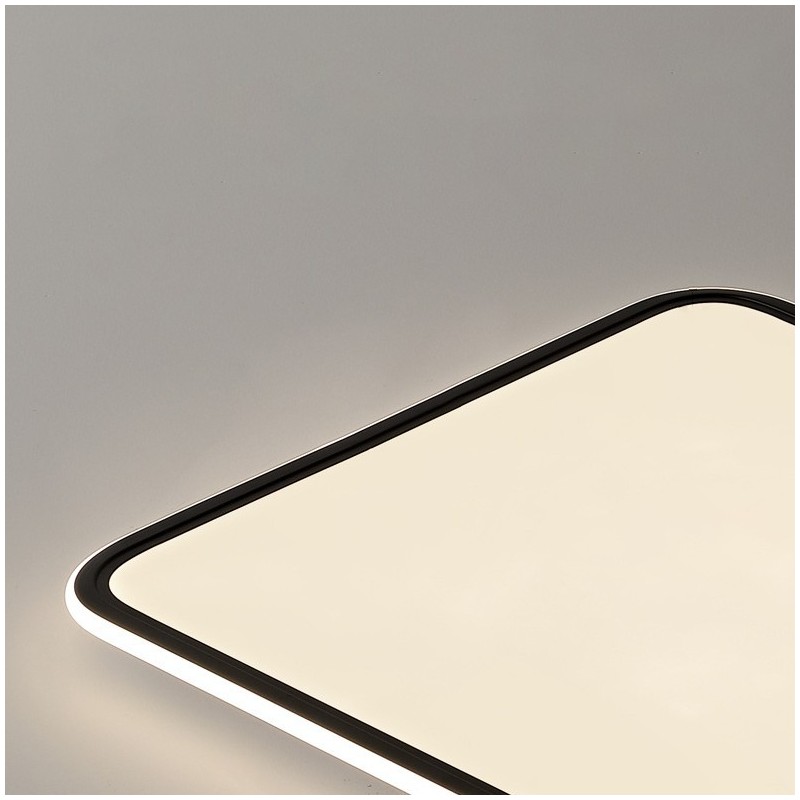 Lampada da soffitto rettangolare moderna dimmerabile a filo