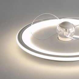 Plafoniera LED rotonda nordica ultra sottile dimmerabile da incasso con protezione occhi