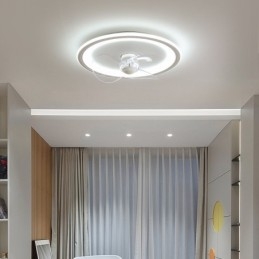 Plafoniera LED rotonda nordica ultra sottile dimmerabile da incasso con protezione occhi