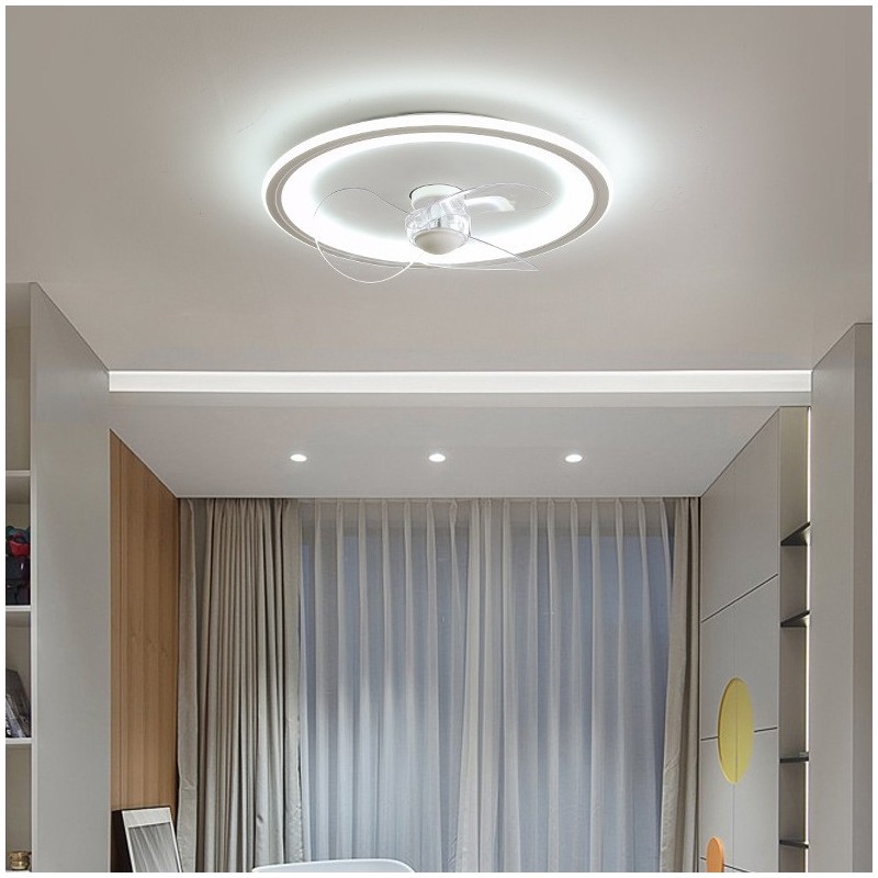 Plafoniera LED rotonda nordica ultra sottile dimmerabile da incasso con protezione occhi