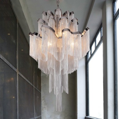 Lampadario a sospensione di design con nappe, extra large
