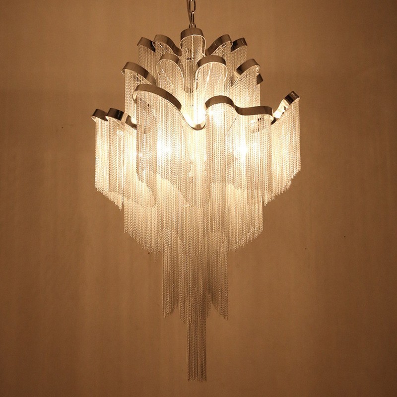 Lampadario a sospensione di design con nappe, extra large